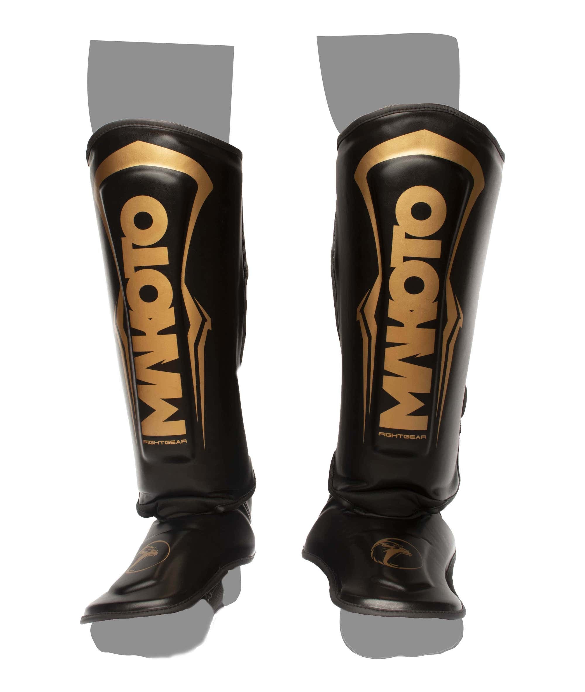 Canilleras de Muay Thai Makoto M1 - 100% Poliuretano